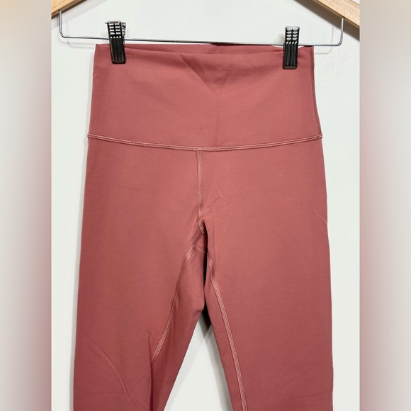 Lululemon Align High Rise Pant 28" Size 4 Color Chianti - Picture 2 of 12